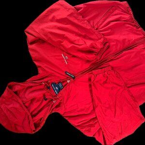 Vintage Polo Sport Red Windbreaker Jacket